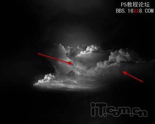 PS合成非常震撼的火山噴發字