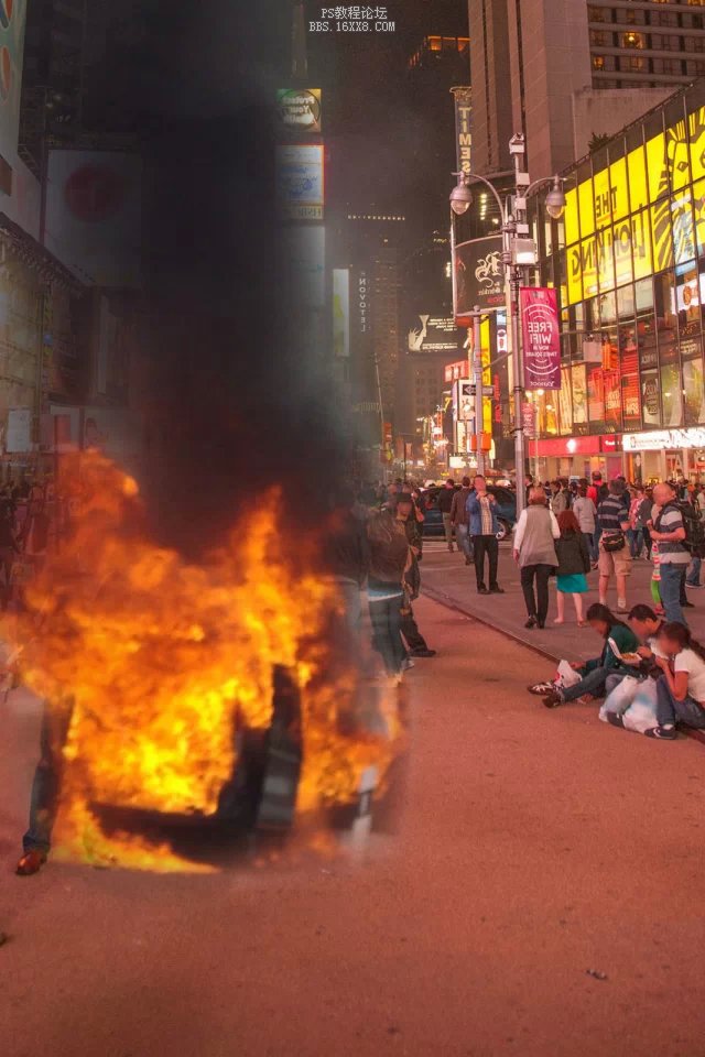 电影海报！超酷女战士电影主题海报教程