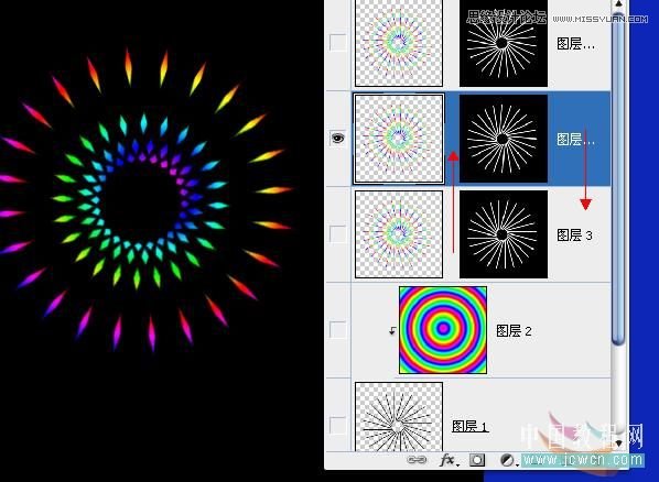 ps制作佛光闪耀GIF动画