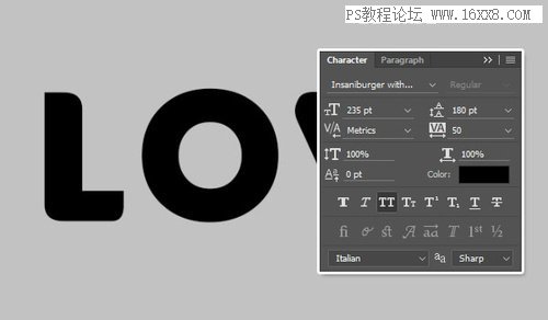 金属字，设计银色金属质感艺术纹理字教程