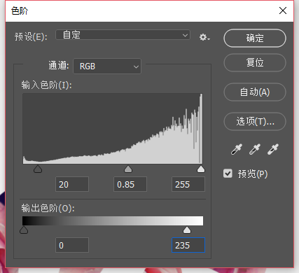 花朵字，用PS制作浪漫唯美的玫瑰花文字