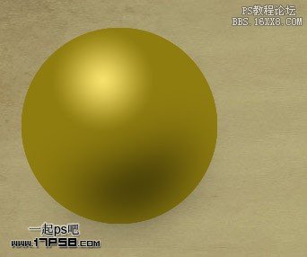 用ps制作3D逼真台球