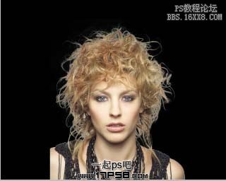 psCS5教程-宇宙抽象美女