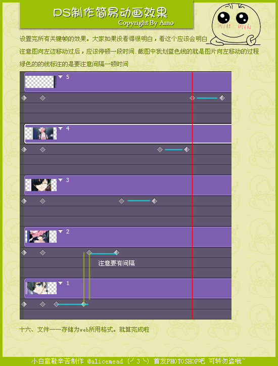 ps CS6轮换动态图片