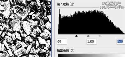 用ps的置换滤镜制作另类边框