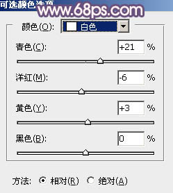 红色调，调出秋红色人像照片