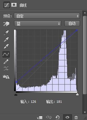 冷色調，調出淡藍色的冷色調效果