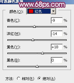 ps给草地MM图片添加柔美的橙褐色