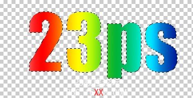 PhotoShop制作多彩3D立体文字效果的教程