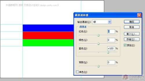 ps通道混合器原理与计算