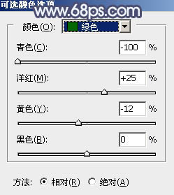 秋季色調，ps調出橙黃色調照片教程