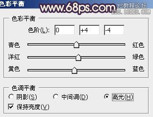 ps處理人物特寫個性的暗調黃紫色