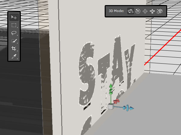 3D文字，巧用PS矢量工具制作文字3D效果