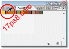 自定义ps色板