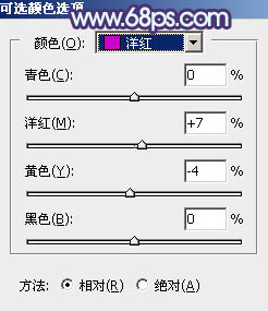 紫色調，給照片調出紫色色調和制作透射光線