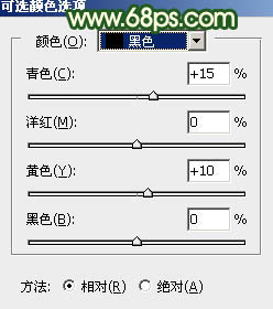 橙色調，調出高對比的暗調橙綠色照片教程