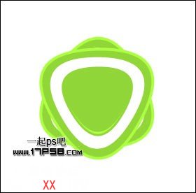 使用Photoshop制作web2.0绿色Logo