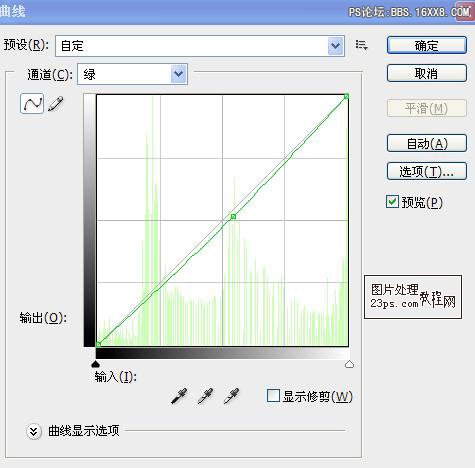 Photoshop曲线调色实例:凝重色效