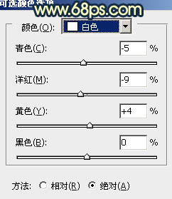 ps給偏灰的情侶圖片增加晨曦特效