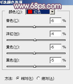 ps調外國長發美女圖片教程