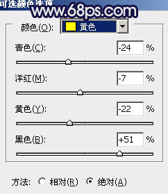 ps给MM车模加上低饱和的淡黄色质感肤色