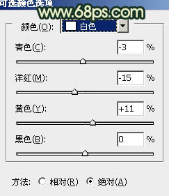 ps给外景情侣图片加上古典青黄色