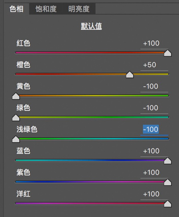 調色知識，ACR及LR的HSL面板的調色知識