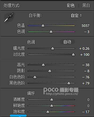 小清新，用PS和LR把前期的是陰雨天的照片調出清新色