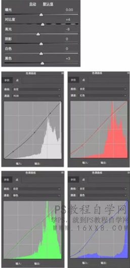 紫紅色，用PS調出外景人像仿徐若瑄效果照片