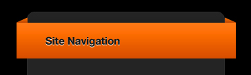 Photoshop教程:设计制作橙色网页导航条