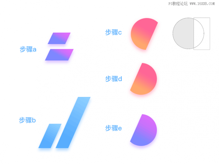 海报制作，用PS设计一款几何元素构成的2018海报