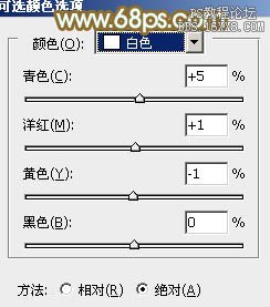 ps调出青黄色非主流色