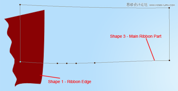 ps創(chuàng)建絲帶樣式教程