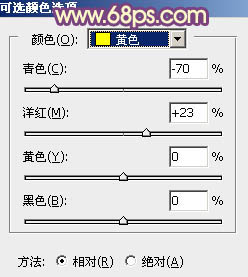 陽光色調！ps調出霞光色調照片教程