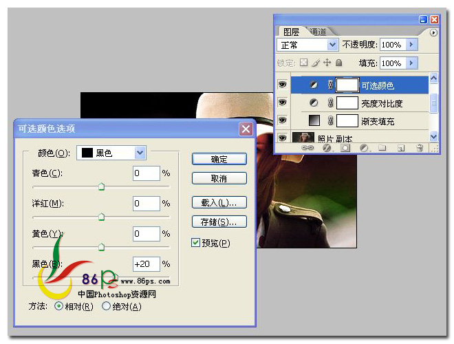 ps基礎三步為圖片添加電影藝術特效