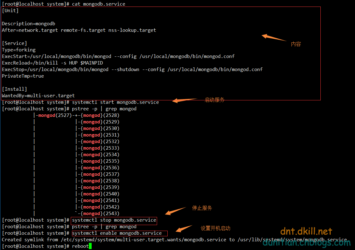 CentOS 安裝 Mogodb的步驟（在線&&離線兩種）