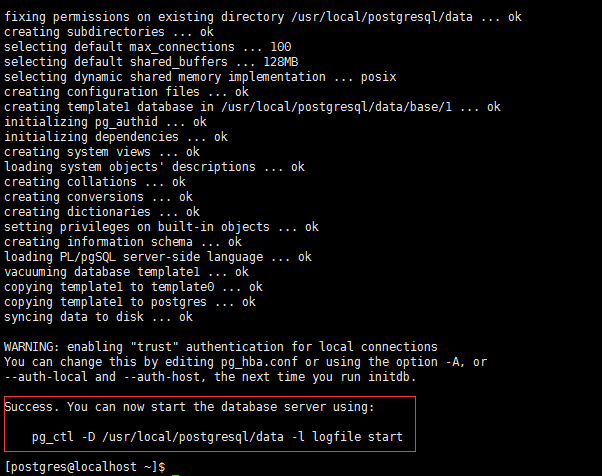 Linux CentOS 7源碼編譯安裝PostgreSQL9.5