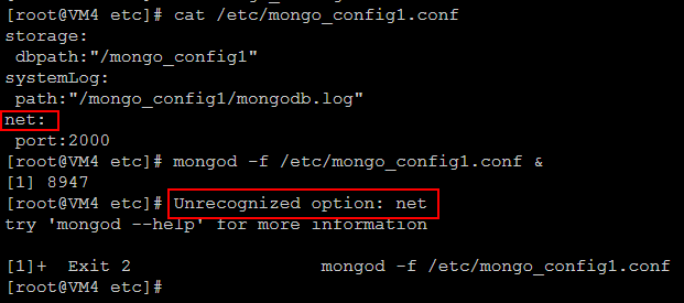 MongoDB 3.4配置文件避免入坑的注意事項