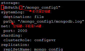 MongoDB 3.4配置文件避免入坑的注意事項