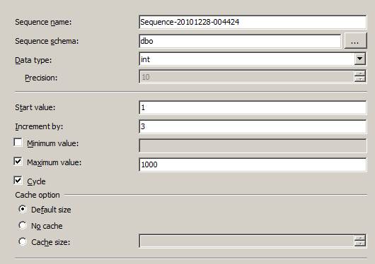 SQL Server序列SEQUENCE用法介绍