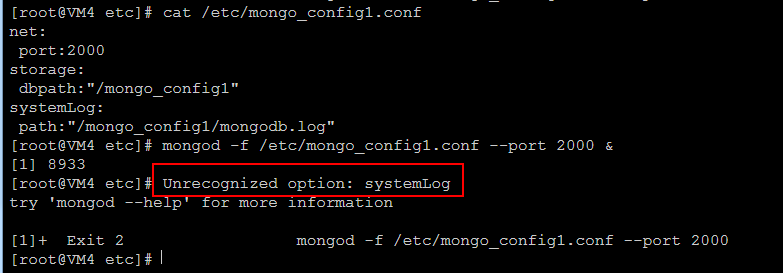 MongoDB 3.4配置文件避免入坑的注意事項