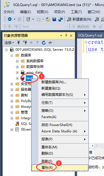 SQL基礎(chǔ)：SQLServer2019 數(shù)據(jù)庫的基本使用之圖形化界面操作的實現(xiàn)