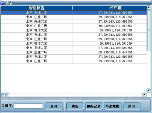 谷歌经纬度查询