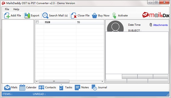 MailsDaddy PST File Converter