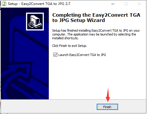 Easy2Convert TGA to JPG