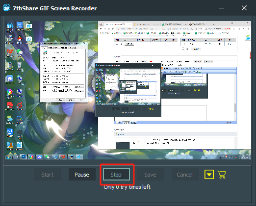 7thShare GIF Screen Recorder