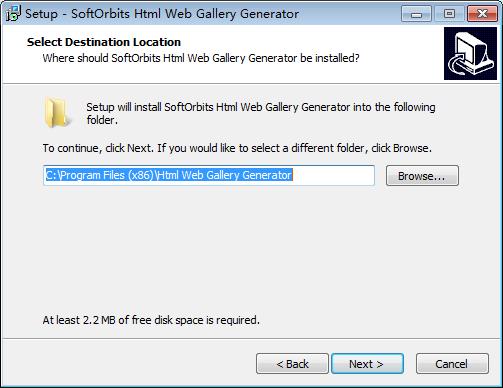 Html Web Gallery Generator