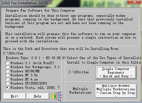 32bit Fax