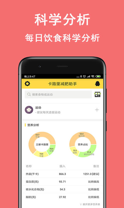 卡路里智能減肥助手軟件(改名卡路里減肥助手)