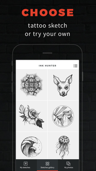 inkhunter(虛擬紋身)